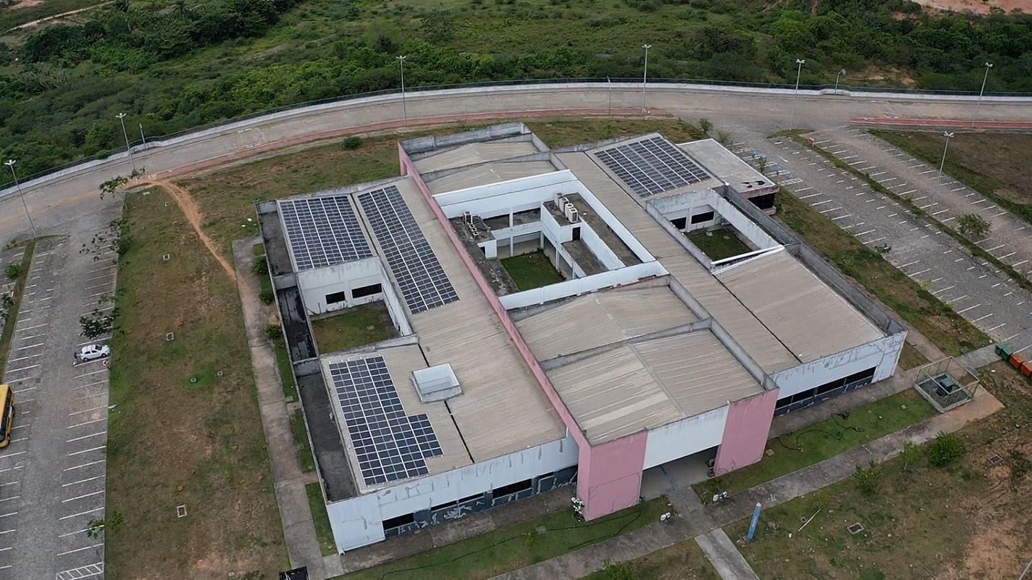 Foto do Sistema Fotovoltaico BILAG